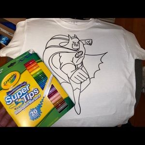 Kids coloring shirt